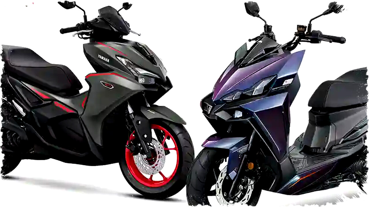 SYM DRGBT vs Yamaha Aerox Alpha: Skutik Sporty 150cc dengan Fitur Modern dan Karakter Unik