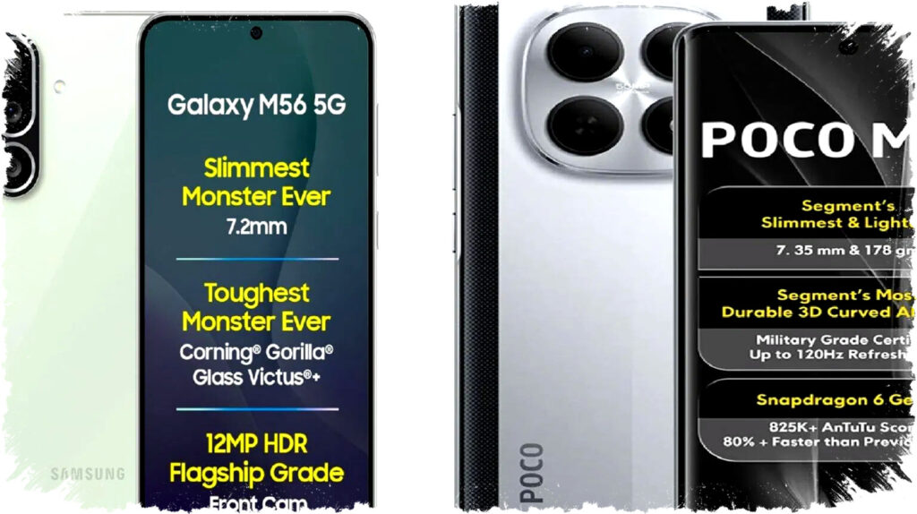 Samsung Galaxy M56 vs Poco M8: Bandingkan Spesifikasi dan Pilih Smartphone Budget Terbaik