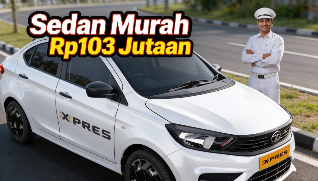 Tata Motors Rilis Sedan Murah Rp103 Jutaan, AC Belakang dan Audio Absen