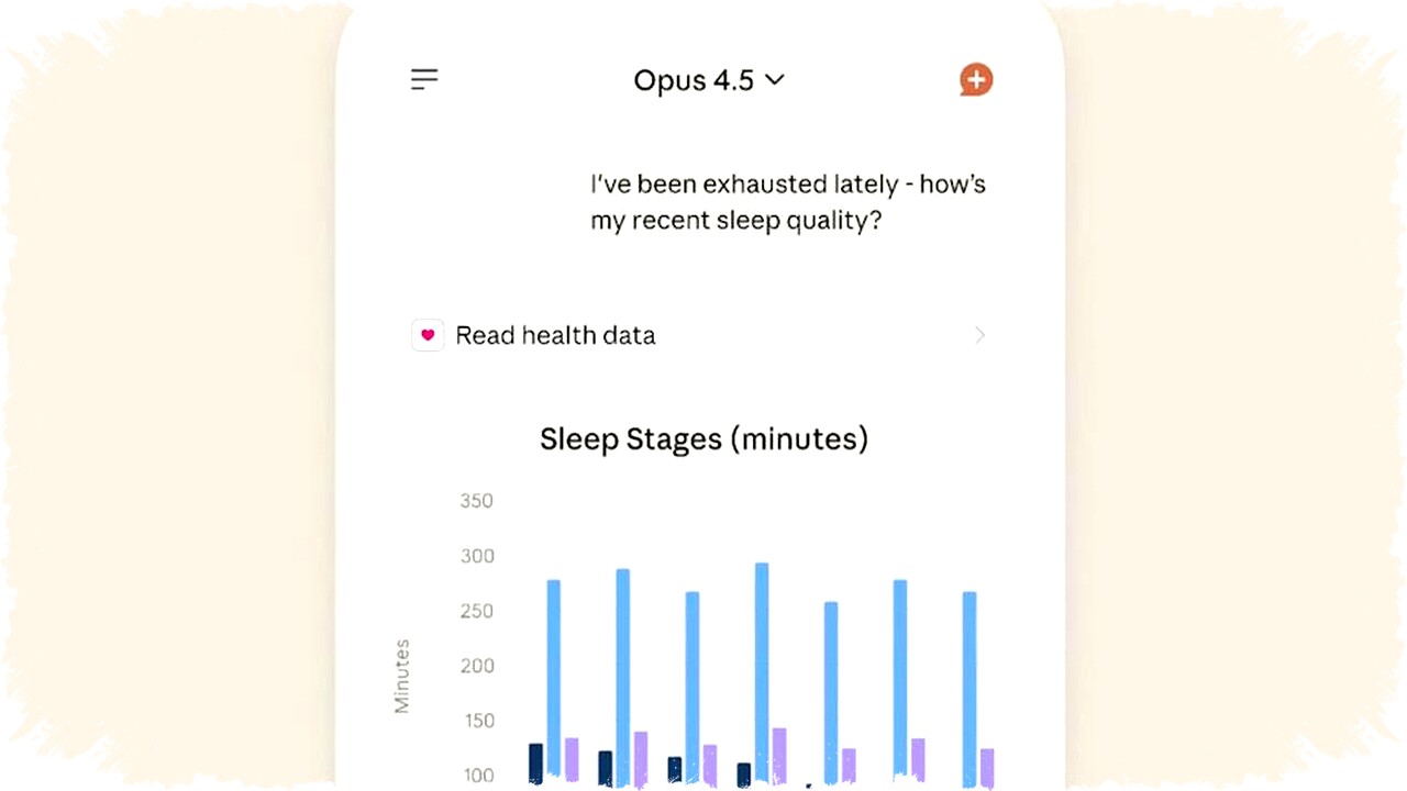 Claude Kini Bisa Terhubung dengan Apple Health untuk Analisis Data Kebugaran Lebih Mudah