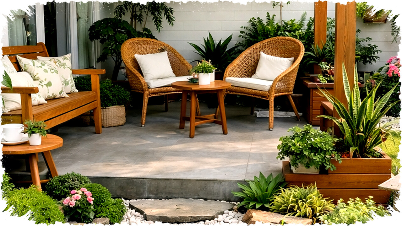 10 Inspirasi Teras Rumah Asri dengan Taman Mini, Estetis & Bikin Betah di Lahan Terbatas