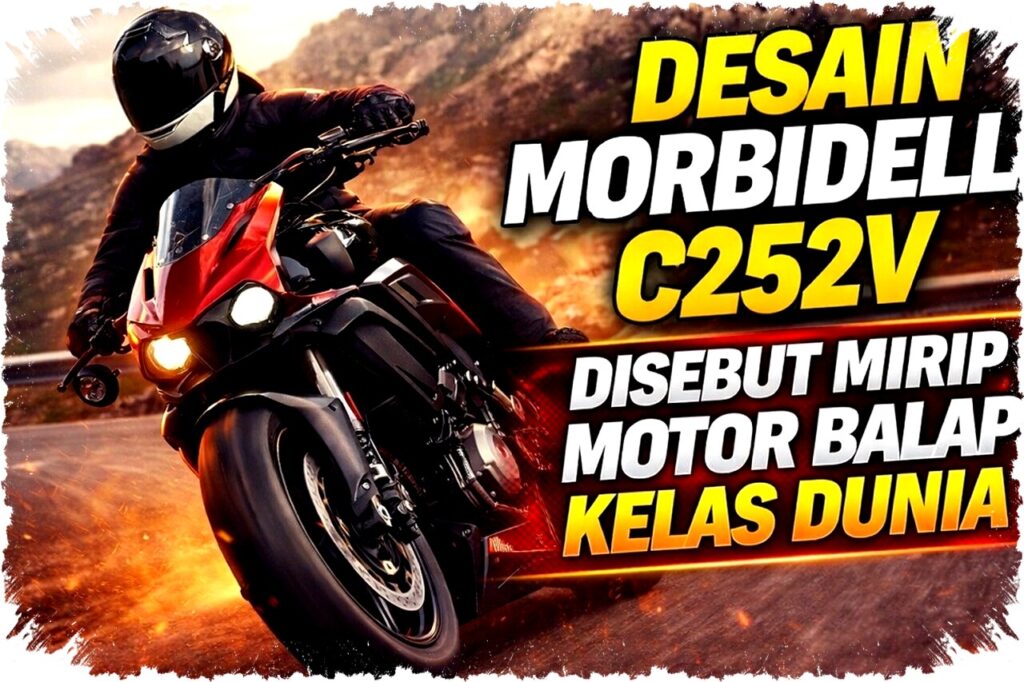 Desain Morbidelli C252V: Motor Sport dengan Tampilan dan Teknologi Balap Kelas Dunia