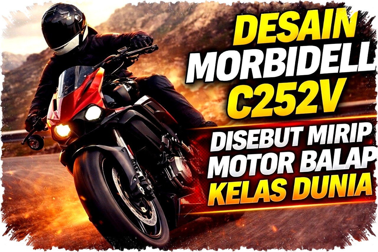 Desain Morbidelli C252V: Motor Sport dengan Tampilan dan Teknologi Balap Kelas Dunia