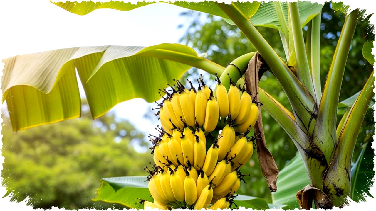 7 Tips Alami Agar Pohon Pisang Berbuah Besar dan Padat Tanpa Pupuk Kimia, Mudah!