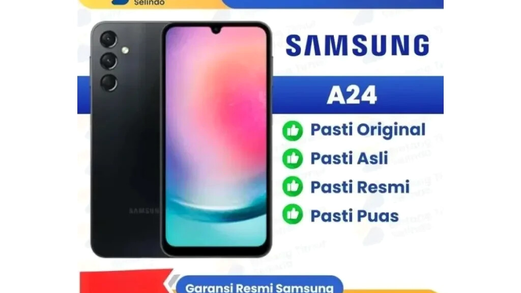 Samsung Galaxy A24: Layar Super AMOLED 90Hz dan Kamera 50MP, Cek Harga Terbaru 2026!