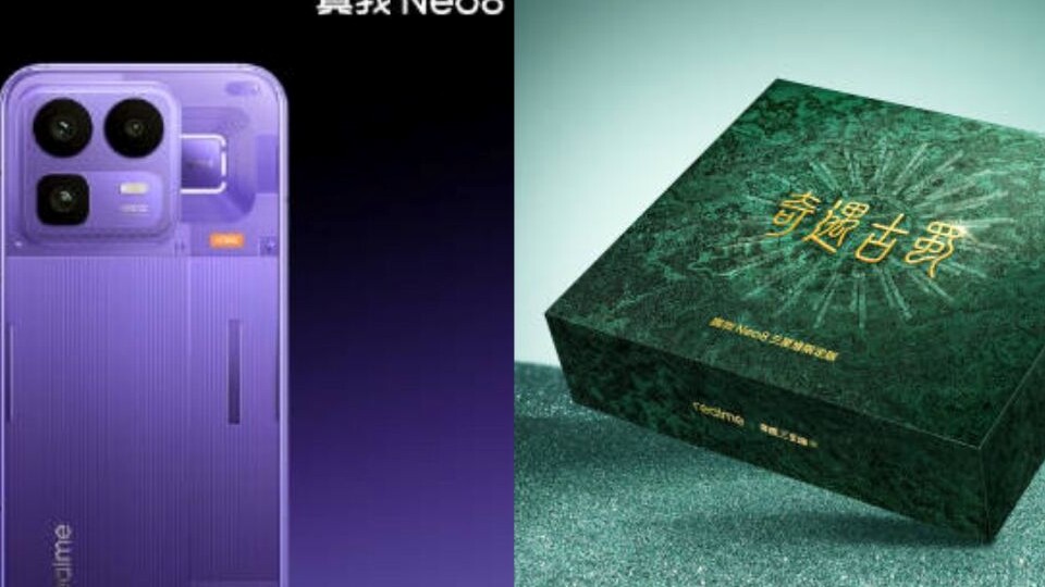 Realme Neo 8 Hadir dengan Fitur Live Photo dan Box Edisi Terbatas Sanxingdui yang Unik