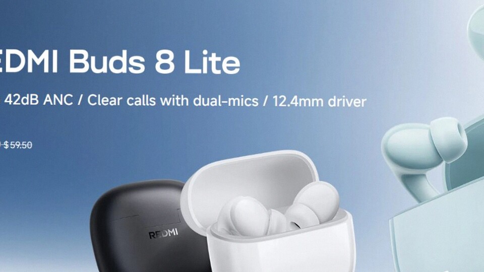 Redmi Buds 8 Lite Resmi Dirilis dengan ANC 42dB dan Driver 12.4mm, Ini Fitur Unggulannya