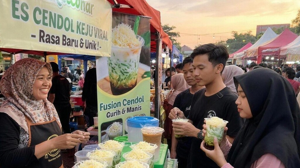 10 Ide Jualan Bahan Cendol untuk Takjil Ramadan 2026, Kuliner Praktis dan Laris Manis