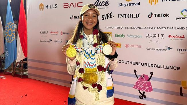Profil Martina Ayu Pratiwi: Atlet Perempuan Indonesia Borong Medali Emas SEA Games 2026