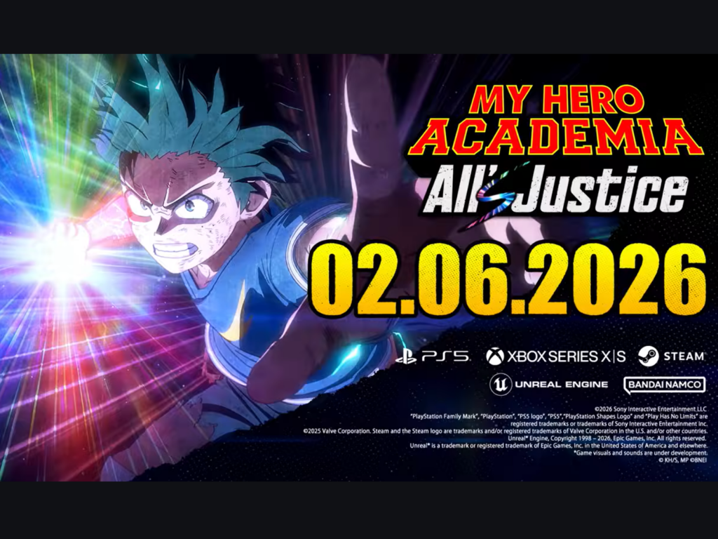 Trailer Sinematik My Hero Academia: All’s Justice Dirilis Jelang Rilis di PS5, Xbox, dan PC