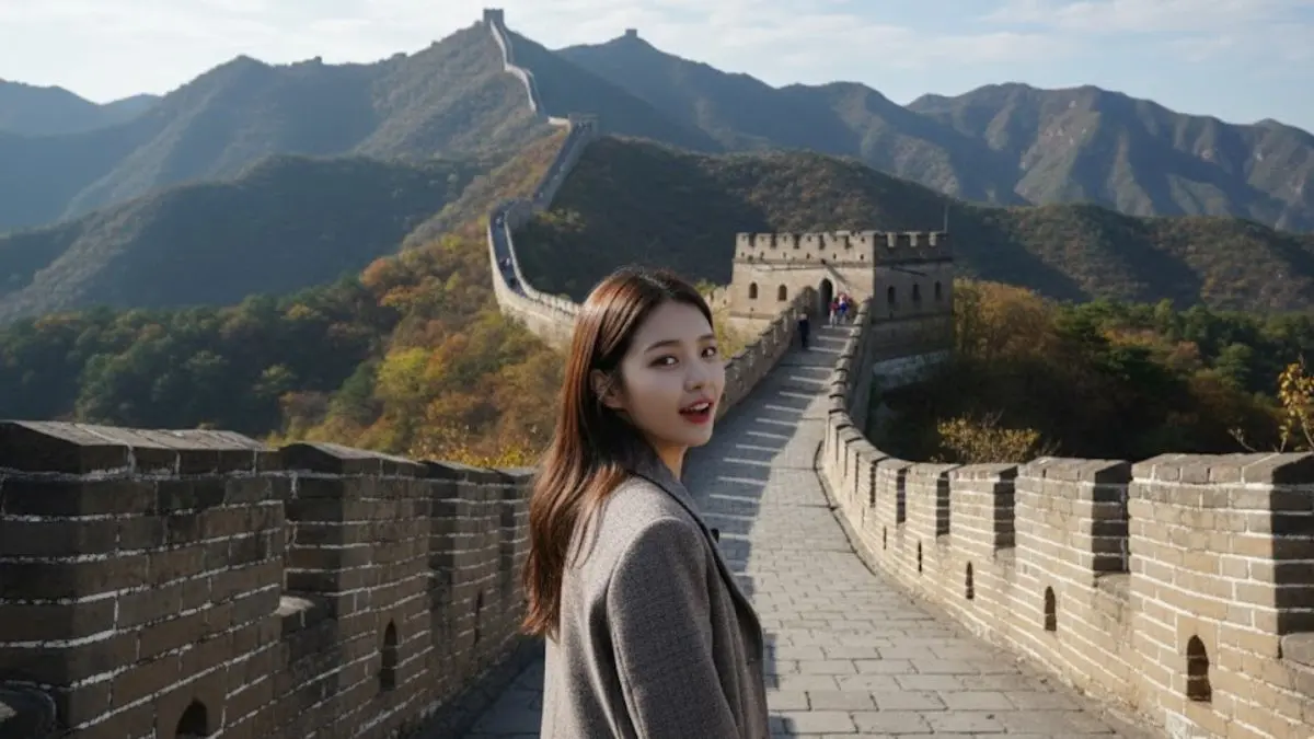 Bikin Foto Liburan Estetik di Tembok Besar China dengan Prompt AI, Gampang & Kekinian!