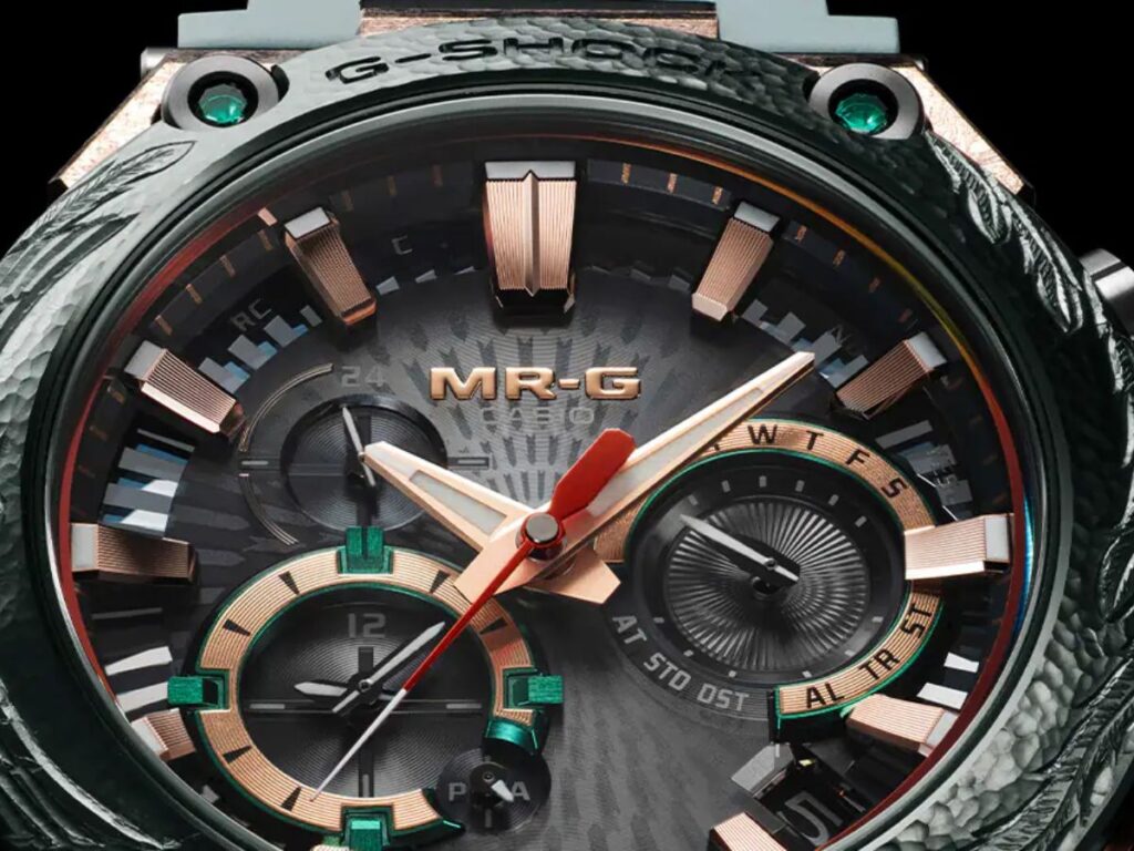 Jam Tangan Limited Edition Casio MRGB2000 dengan Bezel Ukir Tangan Resmi Dirilis