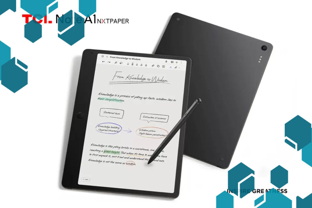 7 Keunggulan TCL Note A1 Nxtpaper, Tablet Baca Canggih Mirip Kindle