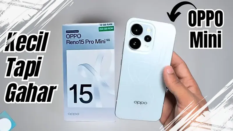 Oppo Reno 15 Pro Mini, HP Mini Berkinerja Tinggi yang Bikin Kamu Takjub!