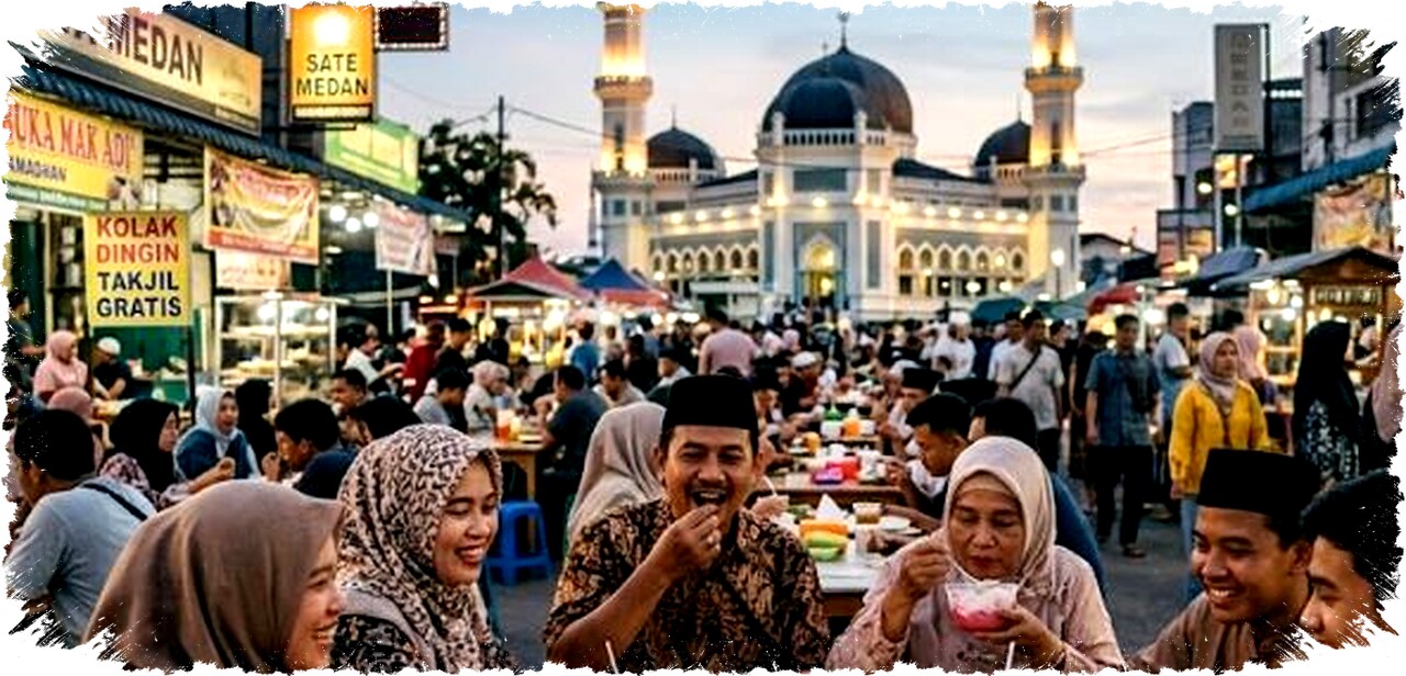 Waktu Buka Puasa Medan Sabtu 28 Februari 2026 Pukul 18.42 WIB, Jangan Terlewat Agar Ibadah Puasa Tetap Sah dan Tertib