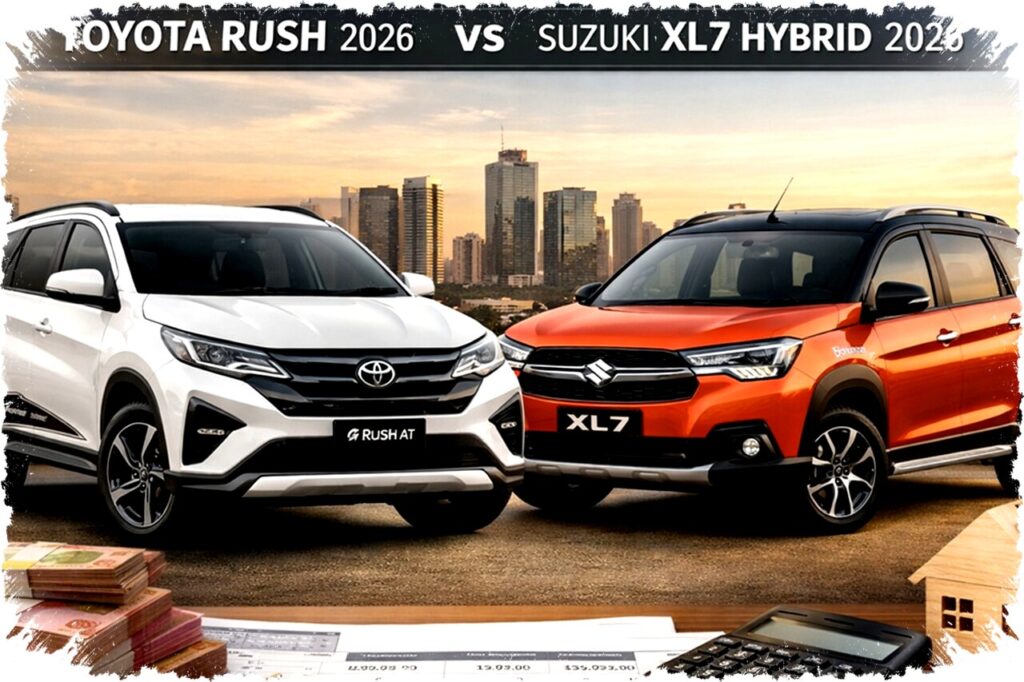 XL7 Hybrid Menggilas Rush Hybrid Dalam Adu Irit SUV 7 Penumpang 2026, Siapa Lebih Hemat Bahan Bakar Favorit Keluarga Urban?