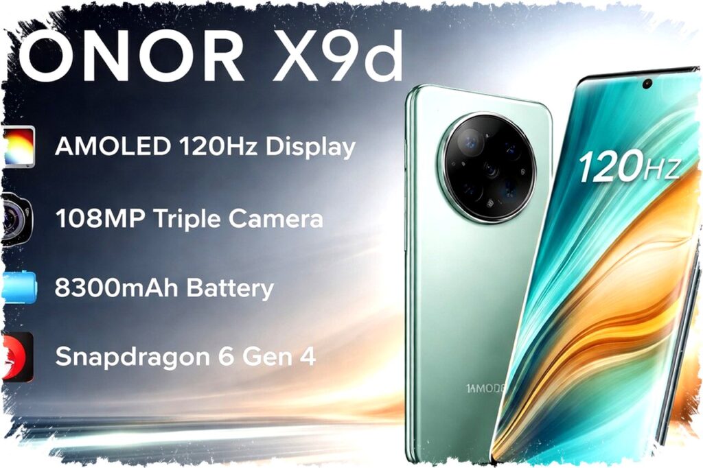 Honor X9d Mengguncang Kelas Menengah, Snapdragon 6 Gen 4 dan Baterai 8300 mAh Siap Jadi Raja Performa!