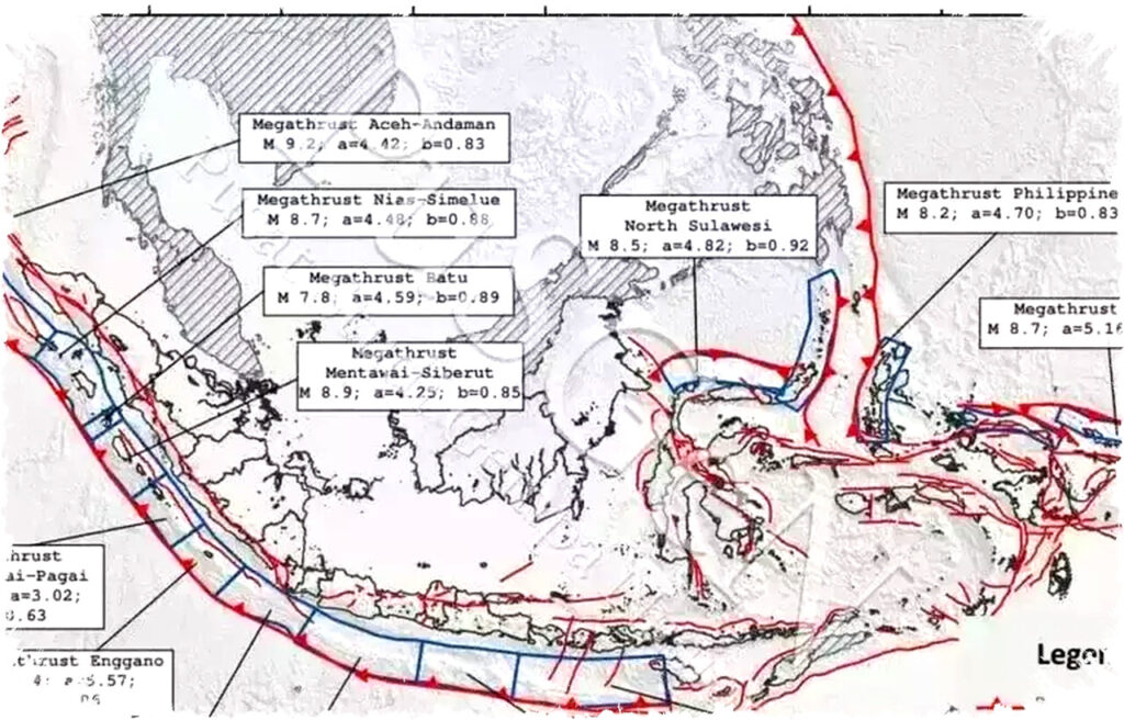 Strategi Matematika untuk Mitigasi Dampak Gempa Megathrust: Riset Akademisi Terbaru
