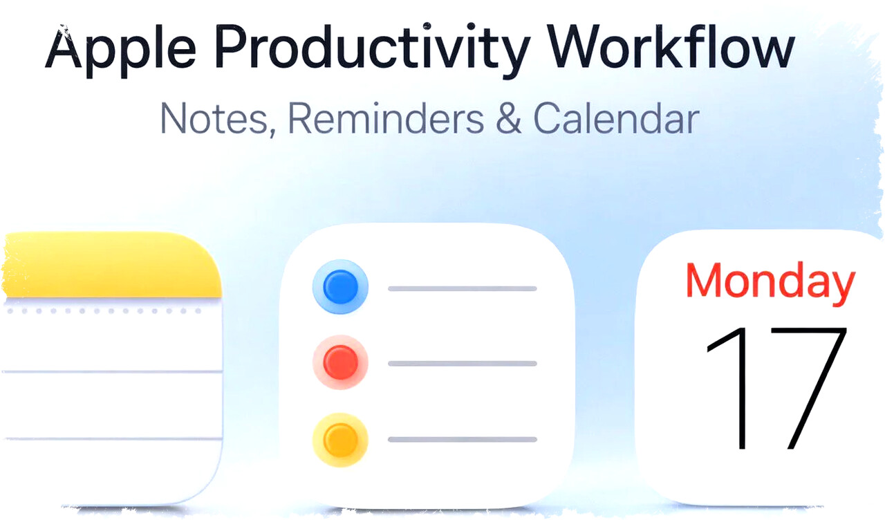 Rahasia Workflow Produktivitas Apple Notes, Reminders dan Calendar yang Menghapus Kekacauan dan Menajamkan Fokus Harian Anda