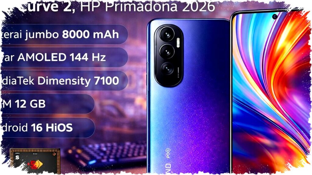 Performa Gahar dan Fitur Lengkap Tecno Pova Curve 2 Baterai Jumbo Layar AMOLED 144 Hz Siap Memikat Pengguna Aktif