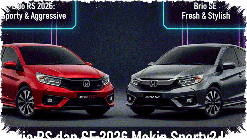 Brio RS dan SE 2026 Tampil Lebih Segar dengan Desain Sporty dan Fitur Baru yang Bikin Performa Tetap Irit dan Andal