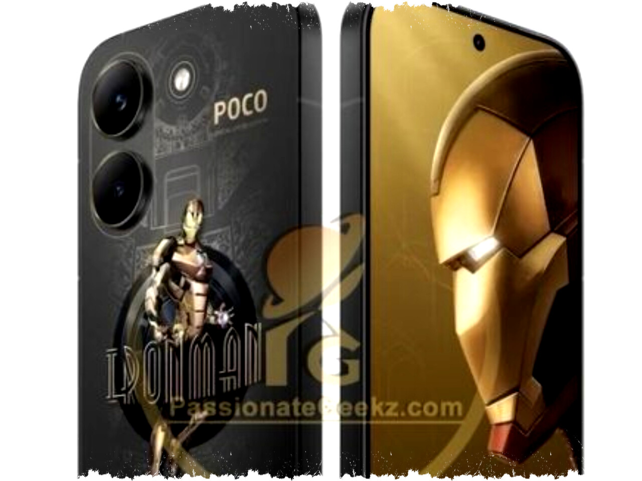 Tampilan Baru Poco X8 Pro Iron Man Edition Bocor, Hadir Eksklusif dengan Desain Abu-Abu dan Aksen Emas