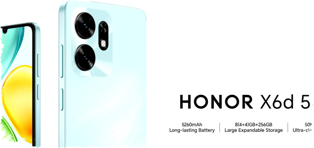 Honor X6d 5G Resmi Meluncur Bawa Layar 90Hz, Kamera 50MP, dan Baterai Jumbo 5260mAh untuk Pengalaman Sehari-hari Lebih Maksimal