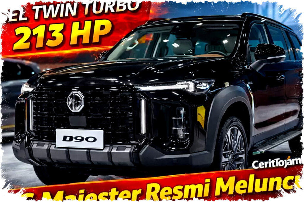MG Majester Meluncur Dengan Mesin Bertenaga dan Fitur Mewah Siap Usik Dominasi Fortuner dan Pajero Sport