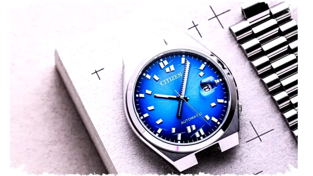 Citizen Tsuyosa Edisi Terbatas Kolaborasi seconde/seconde/ dengan Jarum Katana dan Dial Biru Sunray yang Memikat
