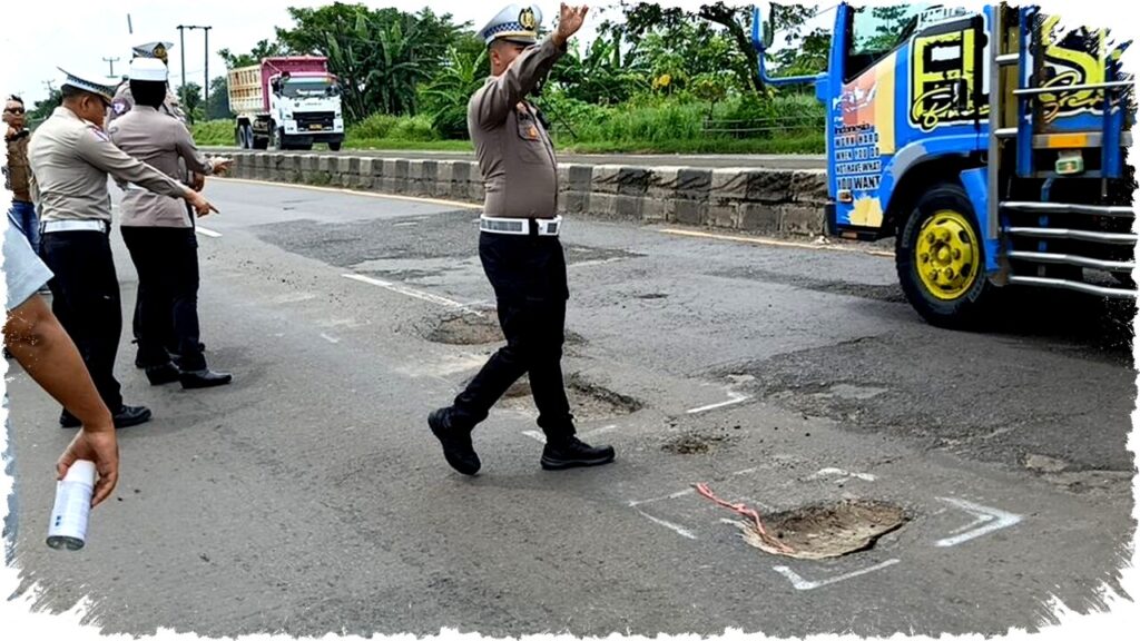 KNKT Jelaskan Penyebab Jalan Berlubang Saat Musim Hujan dan Dampak Retakan Aspal yang Kian Parah