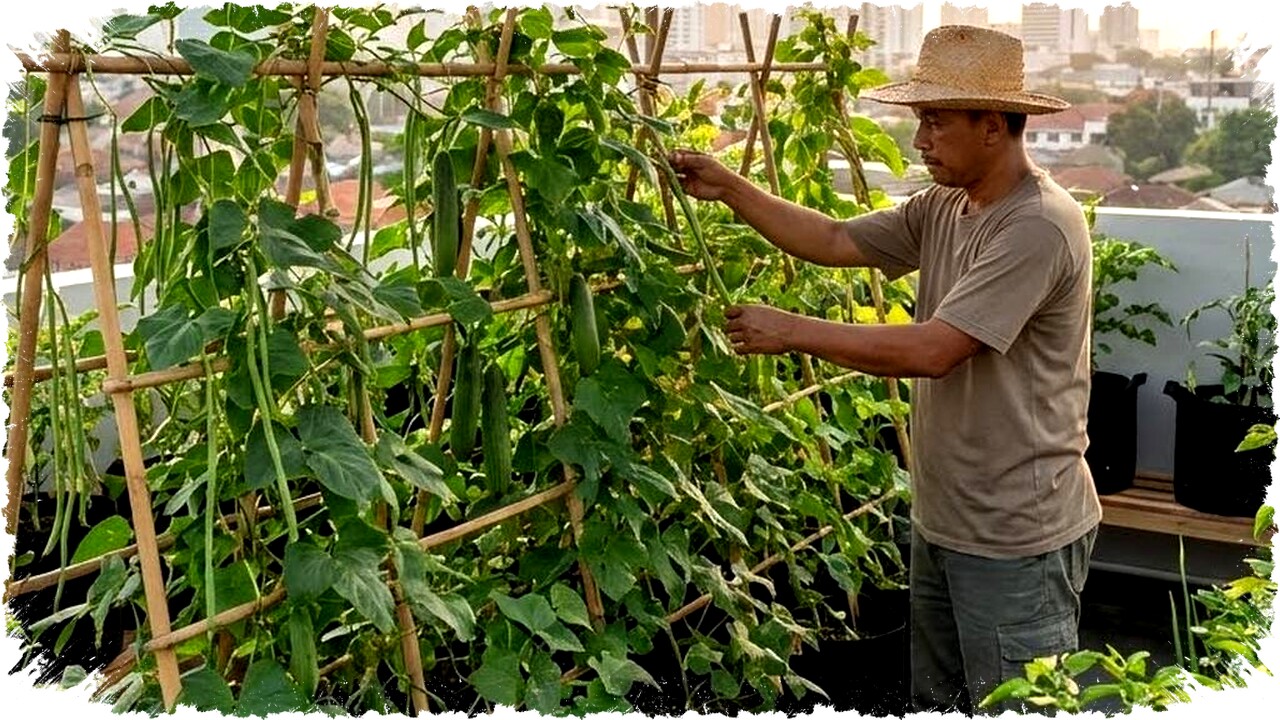 8 Ide Kebun Sayur Rooftop Garden yang Hemat Lahan dan Estetik untuk Rumah Anda
