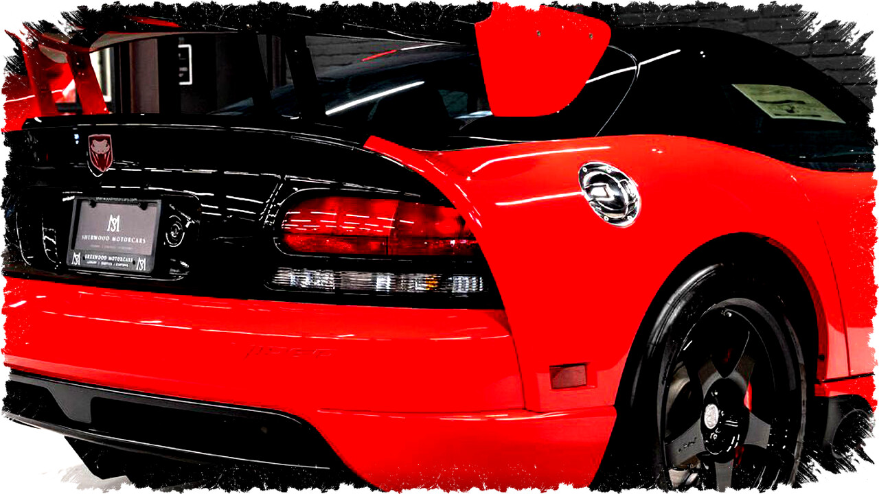 Dodge Viper ACR Hardcore 2008 Baru, Tidak Pernah Terdaftar dan Kondisi Pabrik Terjaga