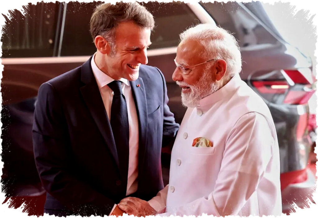 Macron dan Modi: Aliansi Strategis yang Menggeser Keseimbangan Global, Perang Teknologi dan Senjata di Tengah Geopolitik Baru India-Prancis!