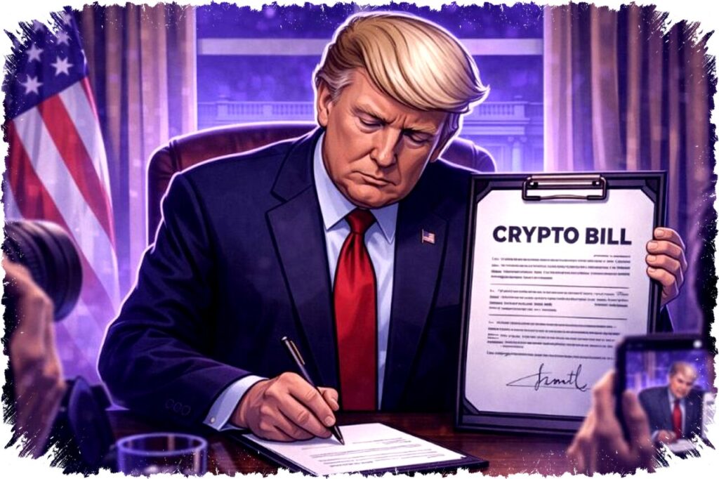 Trump Umumkan: Regulasi Crypto Bakal Pecah Kebuntuan Kongres, Aturan Baru Siap Hancurkan Ketidakjelasan yang Menghantui Pasar Bertahun-tahun!