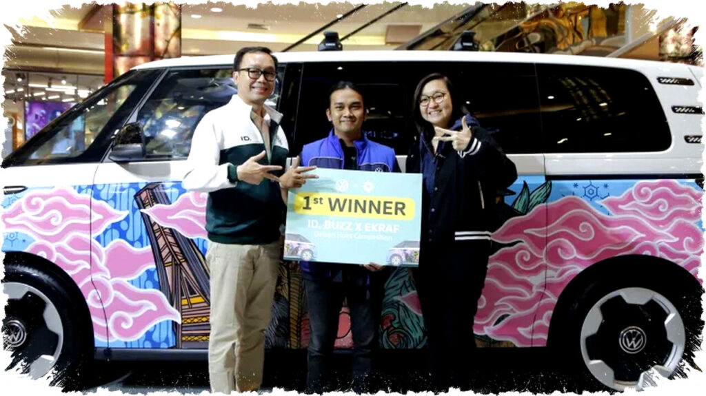 VW ID Buzz Jadi Kanvas Fantasi Kreatif: Dari Mitologi Neo Nusantara hingga Padang Bulan Futuristik, Modifikasi Ini Mengguncang Dunia Otomotif Tanah Air!