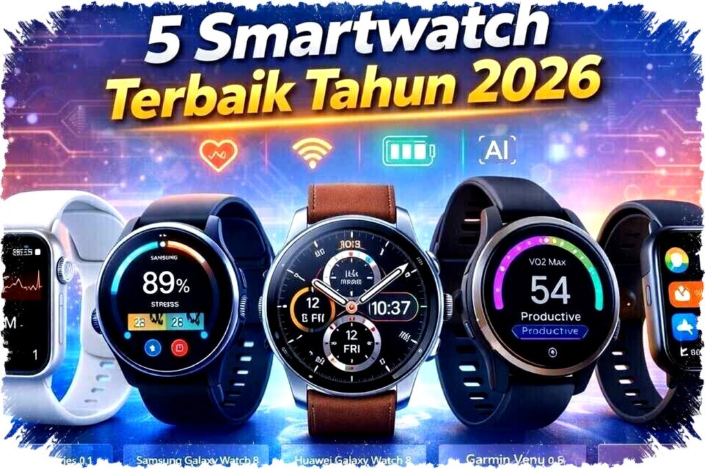 5 Smartwatch Terbaik 2026: Apakah Apple Masih Berkuasa atau Xiaomi dan Huawei Siap Rebut Tahta? Harga & Spesifikasi Lengkap yang Bikin Anda Pikir Ulang!