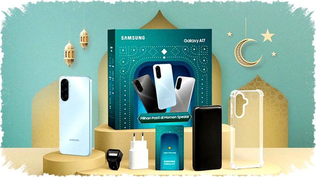 Galaxy A07 & A17 Hari Raya Package: Beli Smartphone Termurah Bonus Logam Mulia dan Power Bank, Siap Dampingi Ramadan hingga Lebaran 2026!