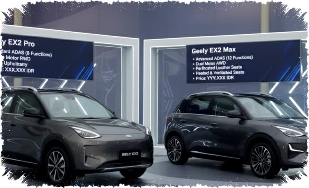 Geely EX2 Pro vs Max: Bedah Fitur, Harga Diskon, dan Kenyamanan untuk Pilihan Terbaikmu!