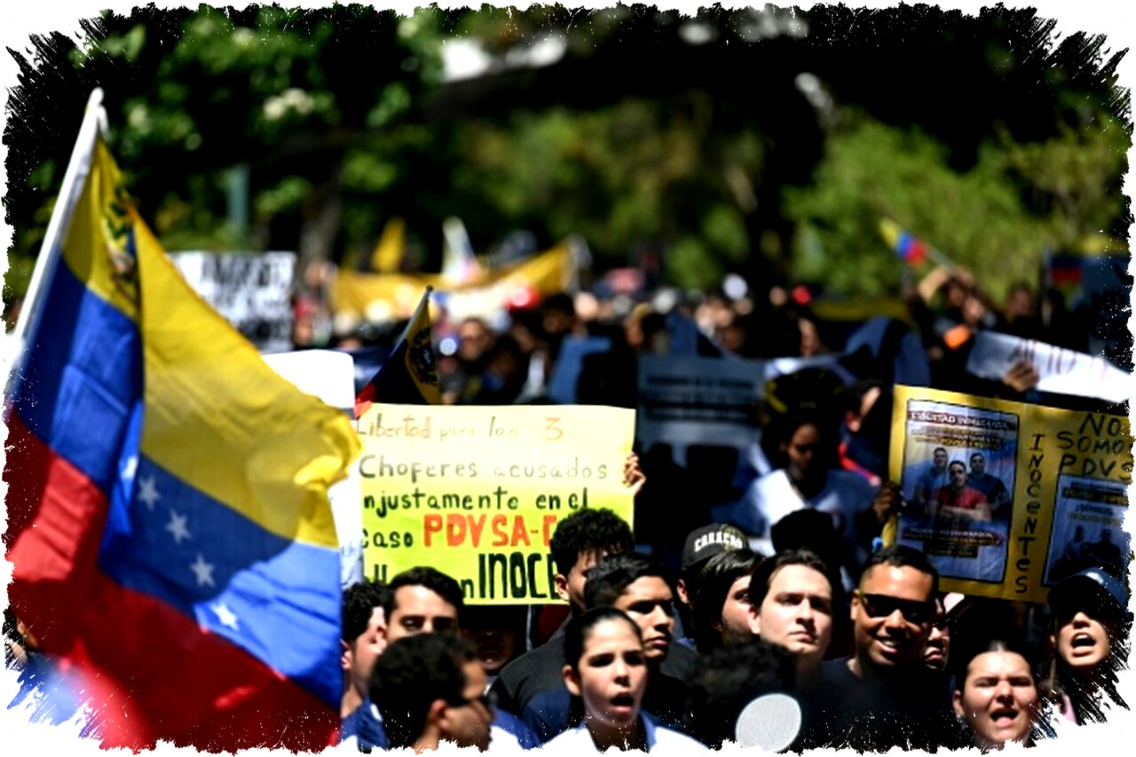 Ribuan Warga Venezuela Demo Tolak Represi, Tuntut Bebaskan Seluruh Tahanan Politik Sekaligus