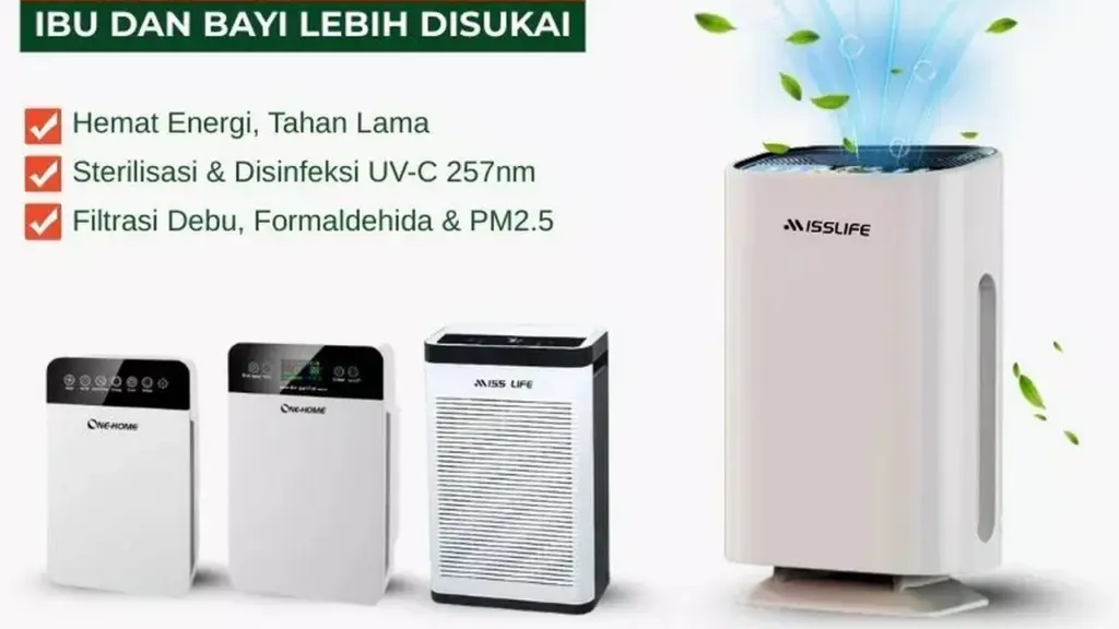 Udara Rumah Lebih Sehat? Miss Life dengan HEPA dan UV-C 253,7 nm Jadi Andalan