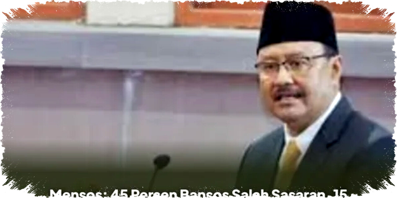 Mensos Ungkap 45% Bansos Salah Sasaran, 15 Juta Penerima PBI JK Ternyata Warga Mampu