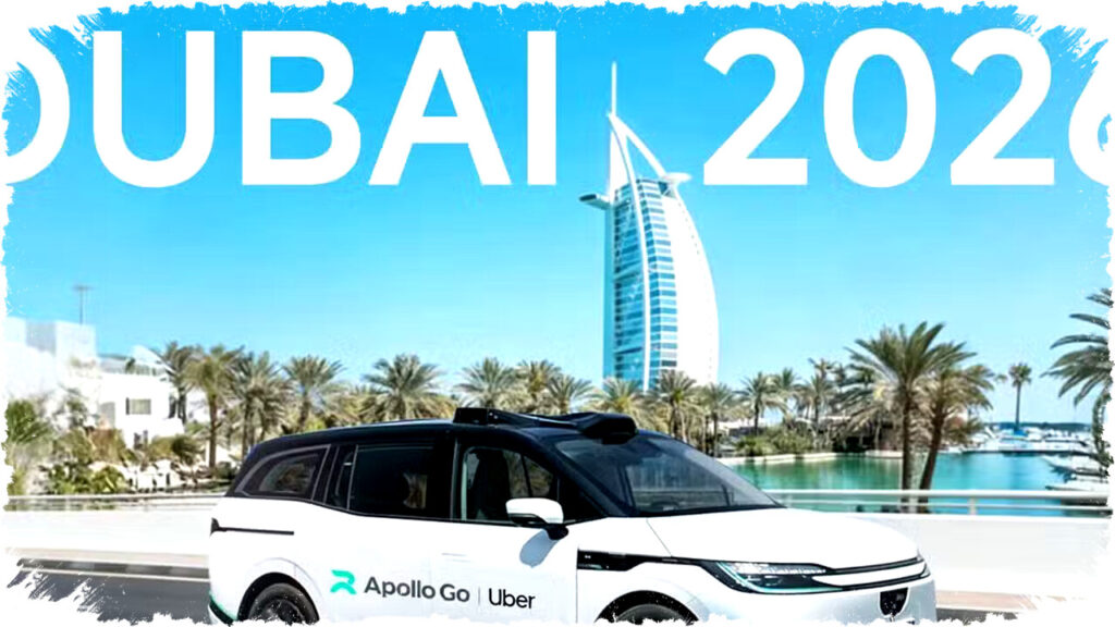Baidu dan Uber Hadirkan Layanan Taksi Otonom Apollo Go di Dubai Mulai Bulan Depan