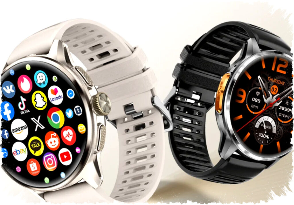 Rogbid Model R3: Smartwatch Android dengan 4G, Kamera 5MP dan Layar AMOLED Tahan Gores