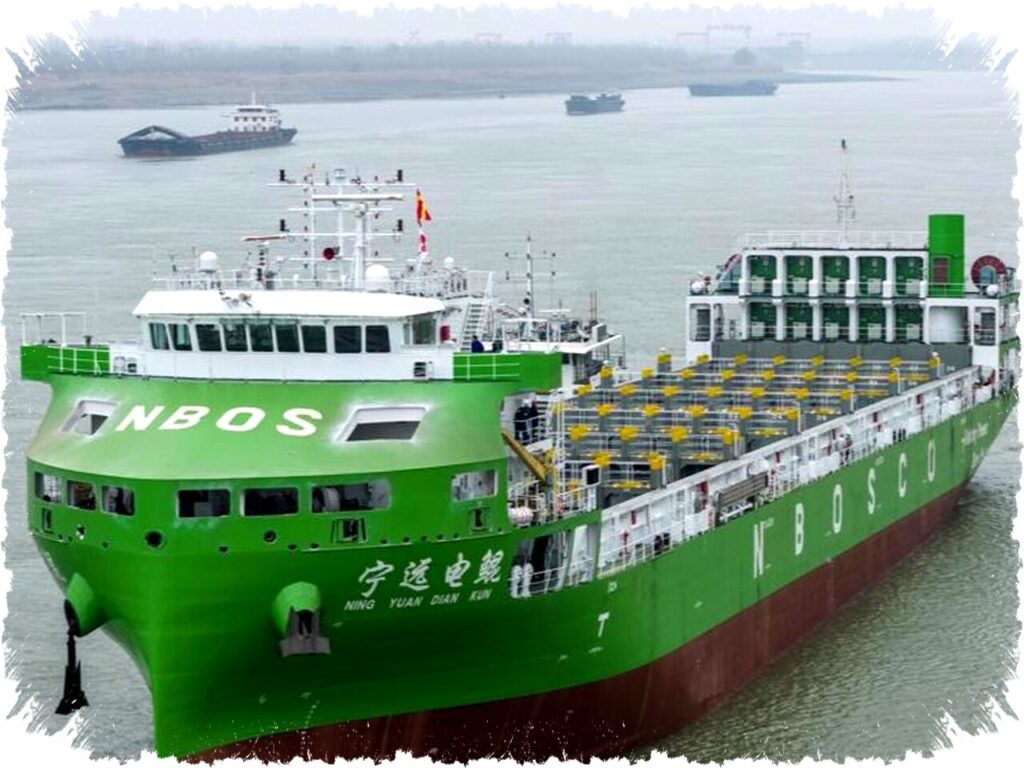 Kapal Kontainer Listrik 10.000 Ton dengan Navigasi Otonom Mulai Uji Coba, Inovasi Hijau Baru