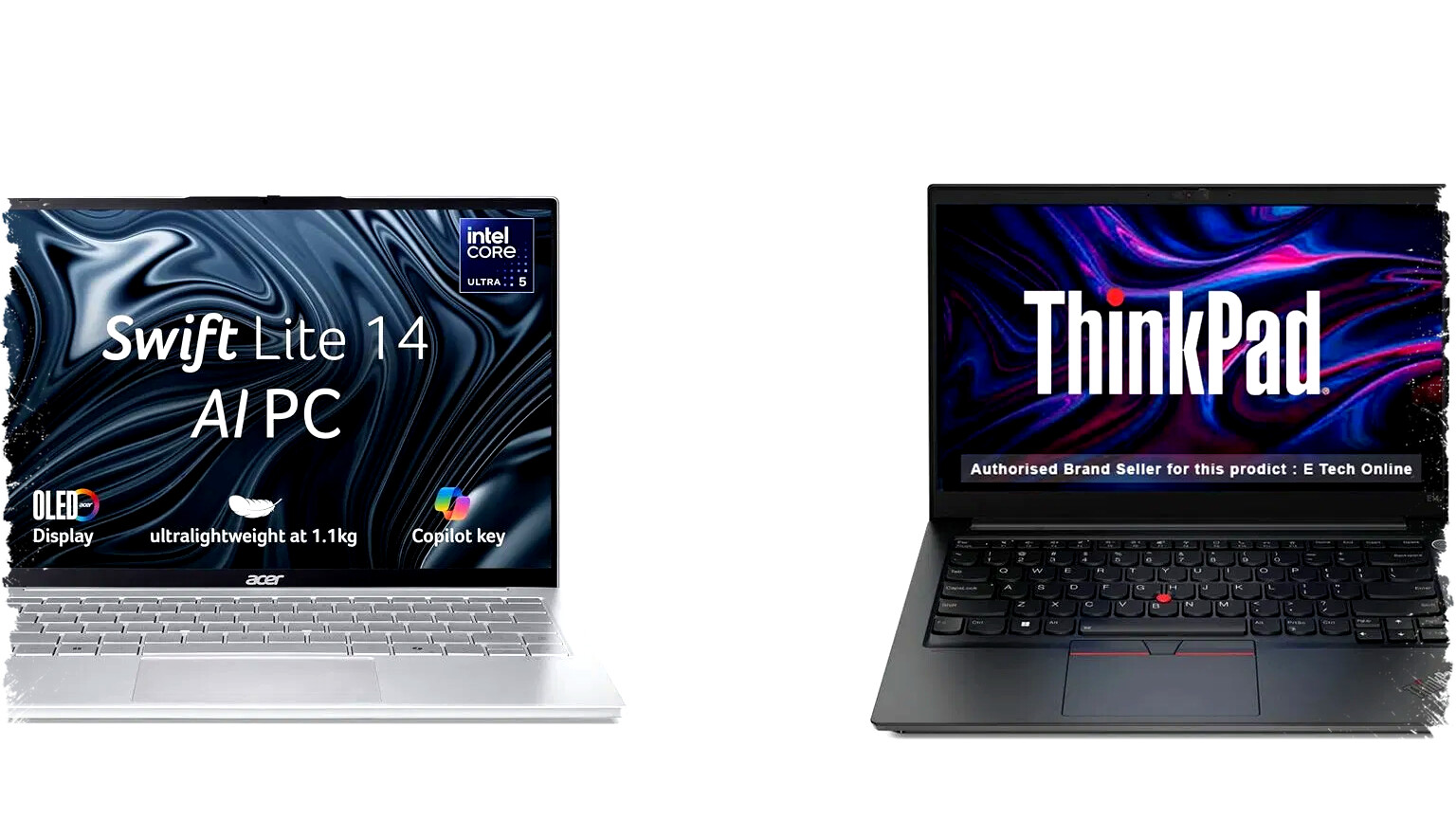 Acer Swift Lite 14 Core Ultra 5 vs Lenovo ThinkPad E14 Ryzen 5: Pilih Laptop Tipis dan Ringan Terbaik?