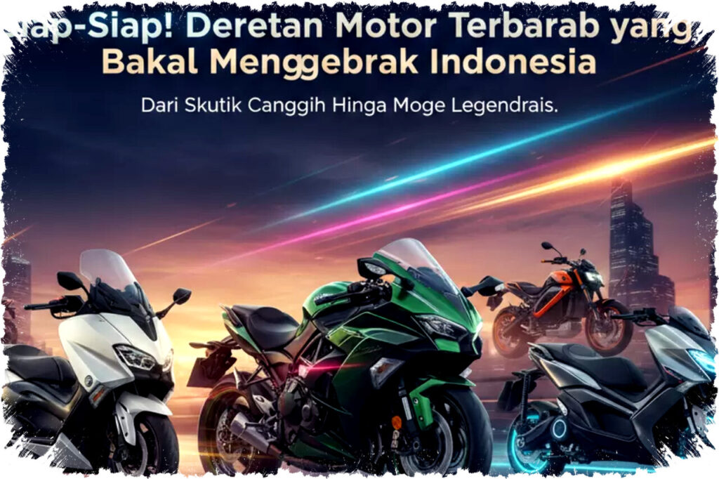 Deretan Motor Terbaru 2026 di Indonesia: Skutik, Motor Listrik, dan Moge Premium Siap Menggebrak Pasar