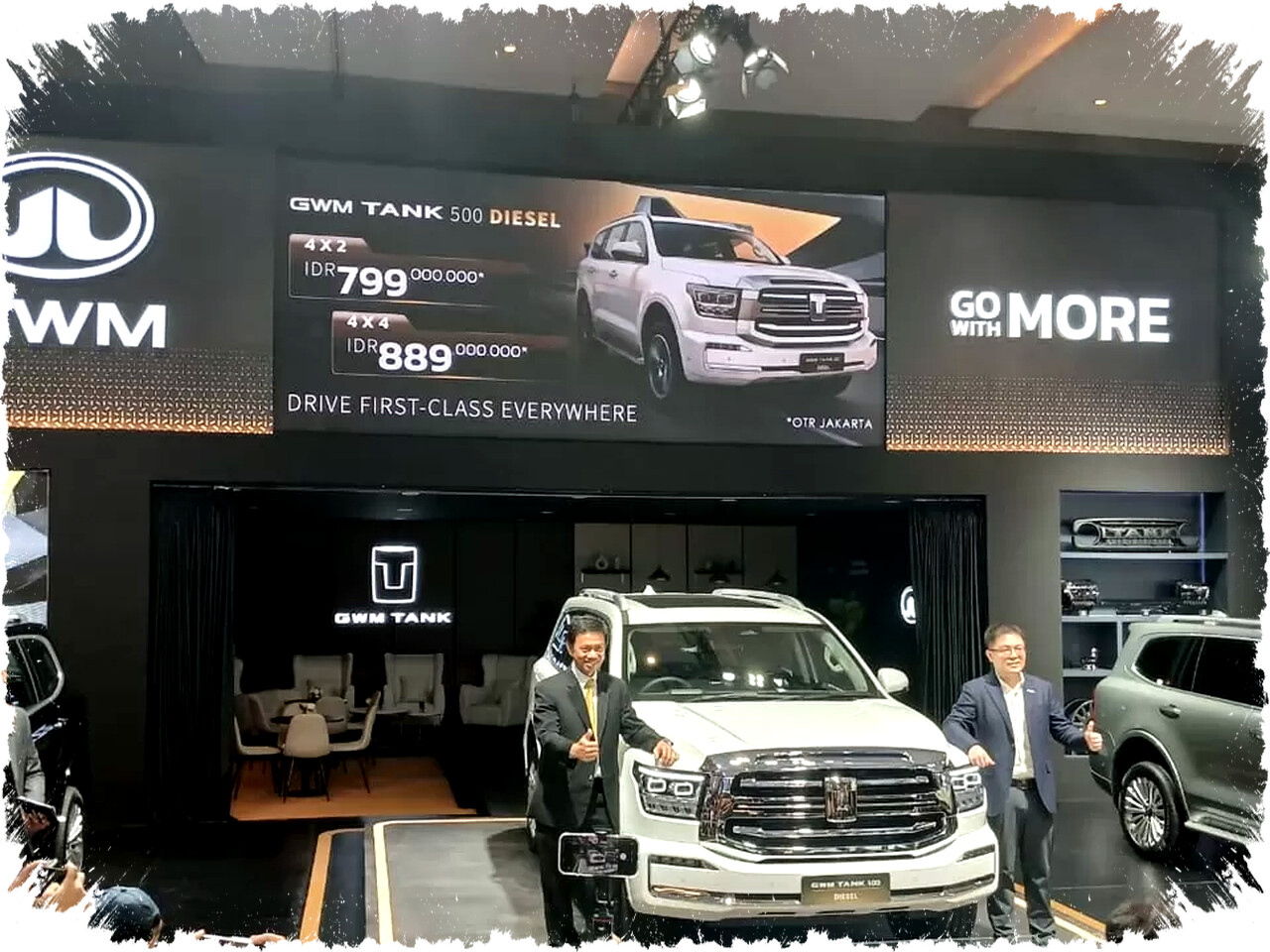 GWM Hadirkan Tank 500 Diesel di IIMS 2026, SUV Mewah Tangguh dengan Mesin Turbo 2.4L