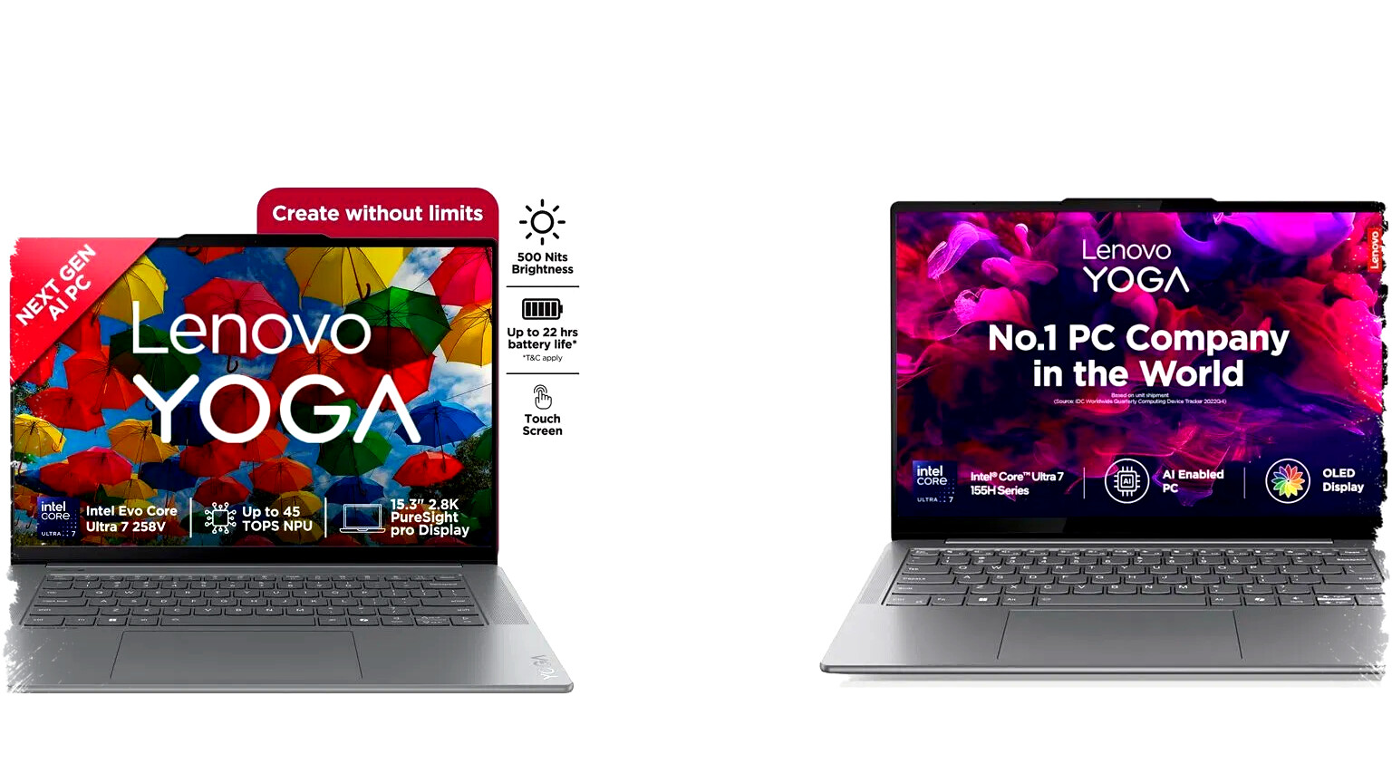 Lenovo Yoga Slim 7 Aura Edition vs Slim 7: Pilih Laptop dengan Performa GPU lebih Baik dan Baterai Tahan Lama