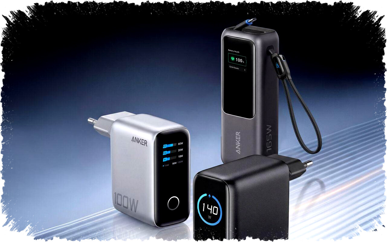 Anker B121B Charger Pintar 100W dengan Layar Real-Time, Solusi Anti Cemas untuk Pengguna Gadget