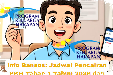 Jadwal Pencairan PKH Tahap 1 Tahun 2026 & Cara Cek Status Bantuan Resmi Kemensos